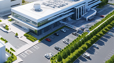 園區道路掃地機應用